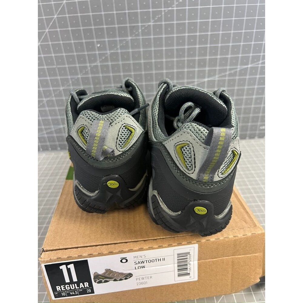 OBOZ Sawtooth II Low Hiking Shoe - Men's Sz 11 US 44.5 EU New - Picture 5 of 10